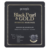 Black Pearl & Gold Hydrogel Mask Pack