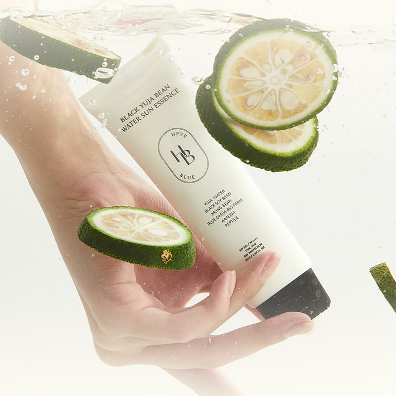 Black Yuja Bean Water Sun Essence