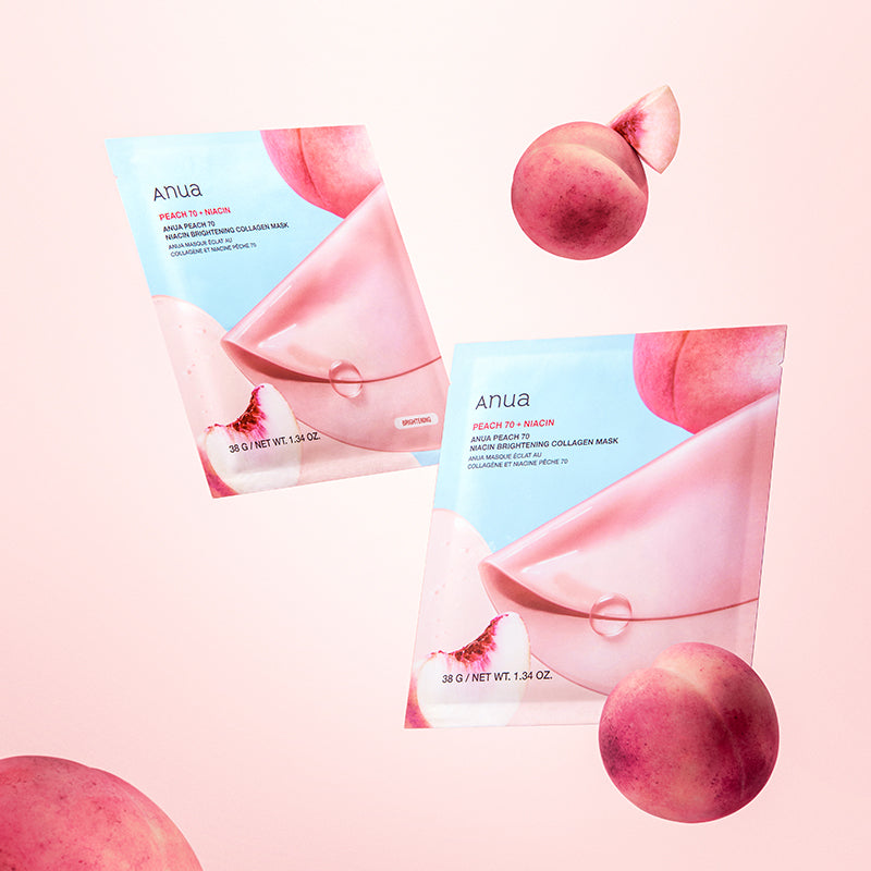 Peach 70+ Niacin Brightening Collagen Mask