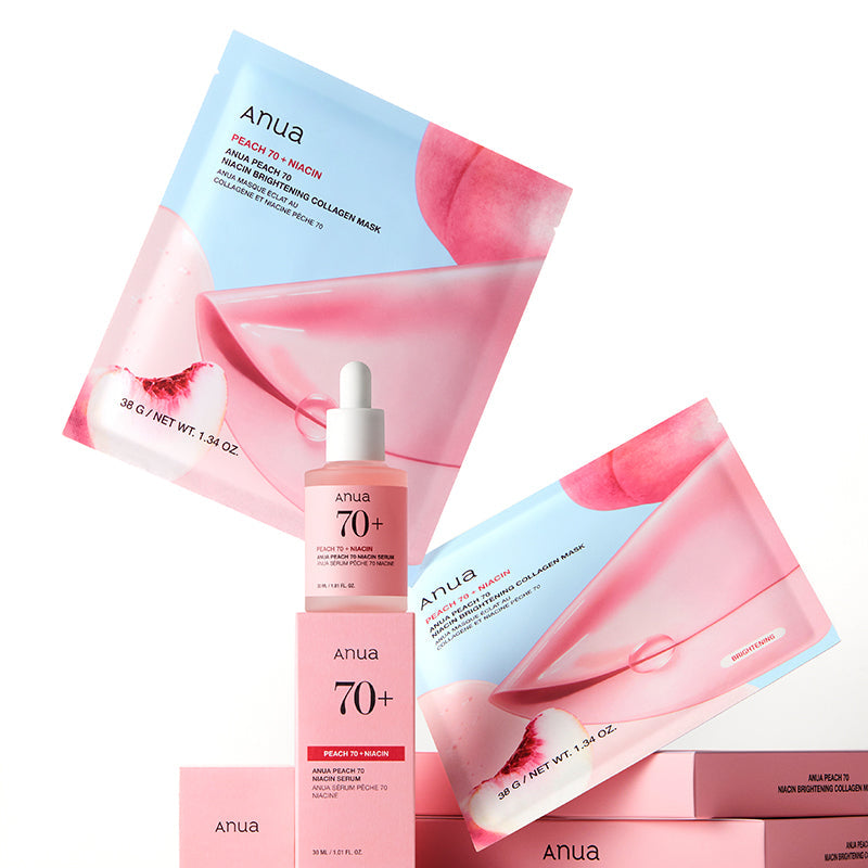 Peach 70+ Niacin Brightening Collagen Mask