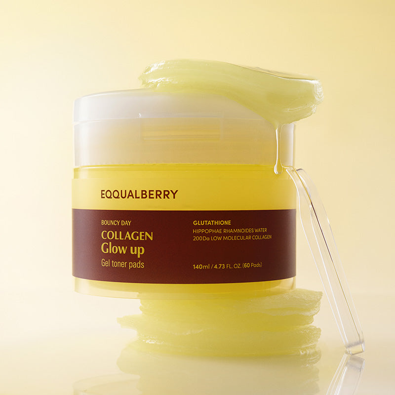 Collagen Glow Up Gel Toner Pads