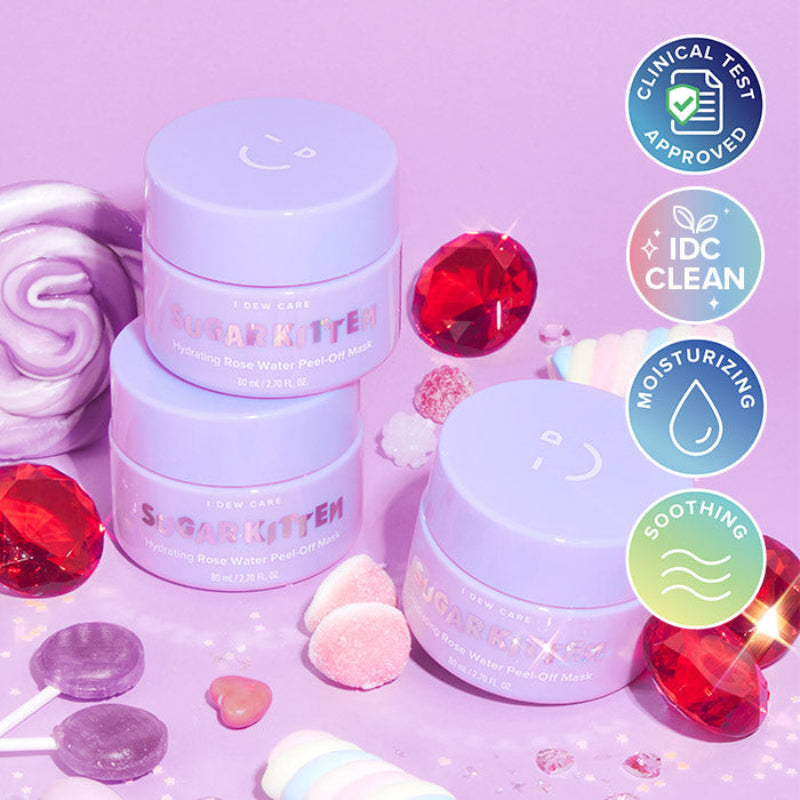  Sugar Kitten Hydrating Holographic Peel-Off Mask - Korean-Skincare