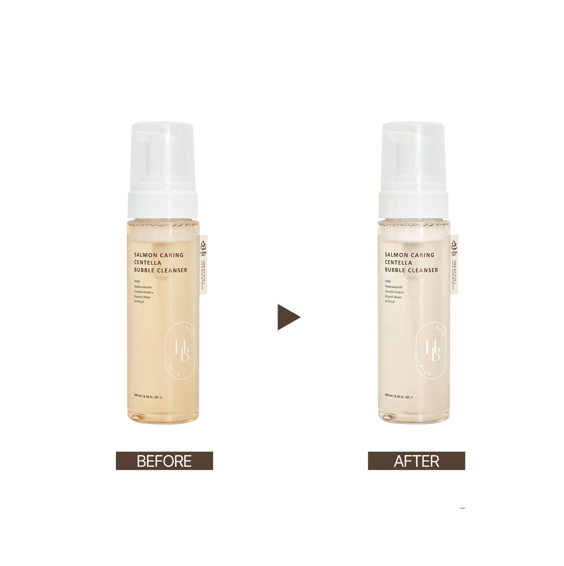 Salmon Caring Centella Bubble Cleanser