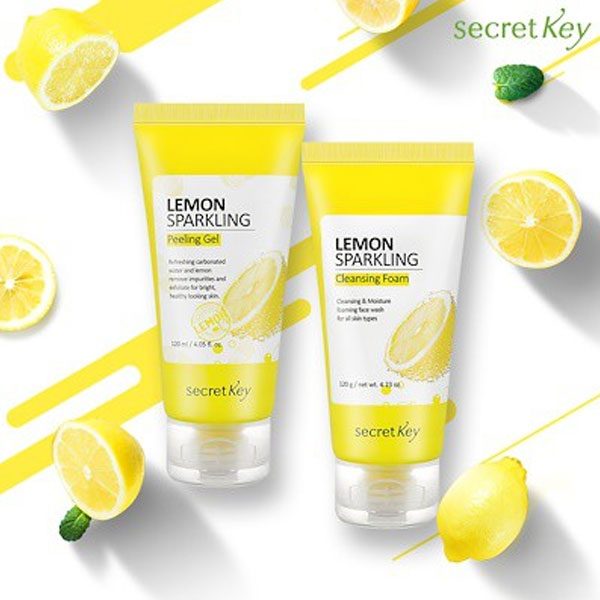 Secret Key Lemon Sparkling Peeling Gel - Korean-Skincare